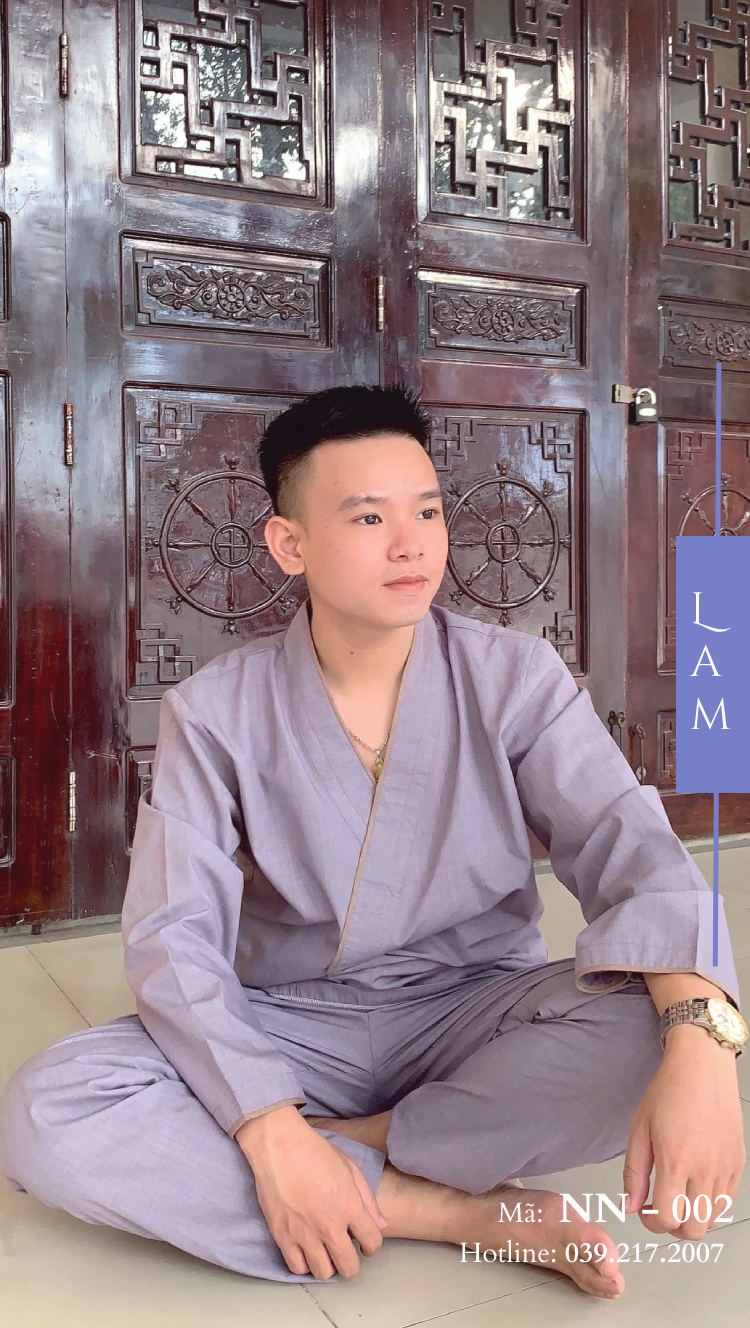 Đồ lam đi chùa thời trang