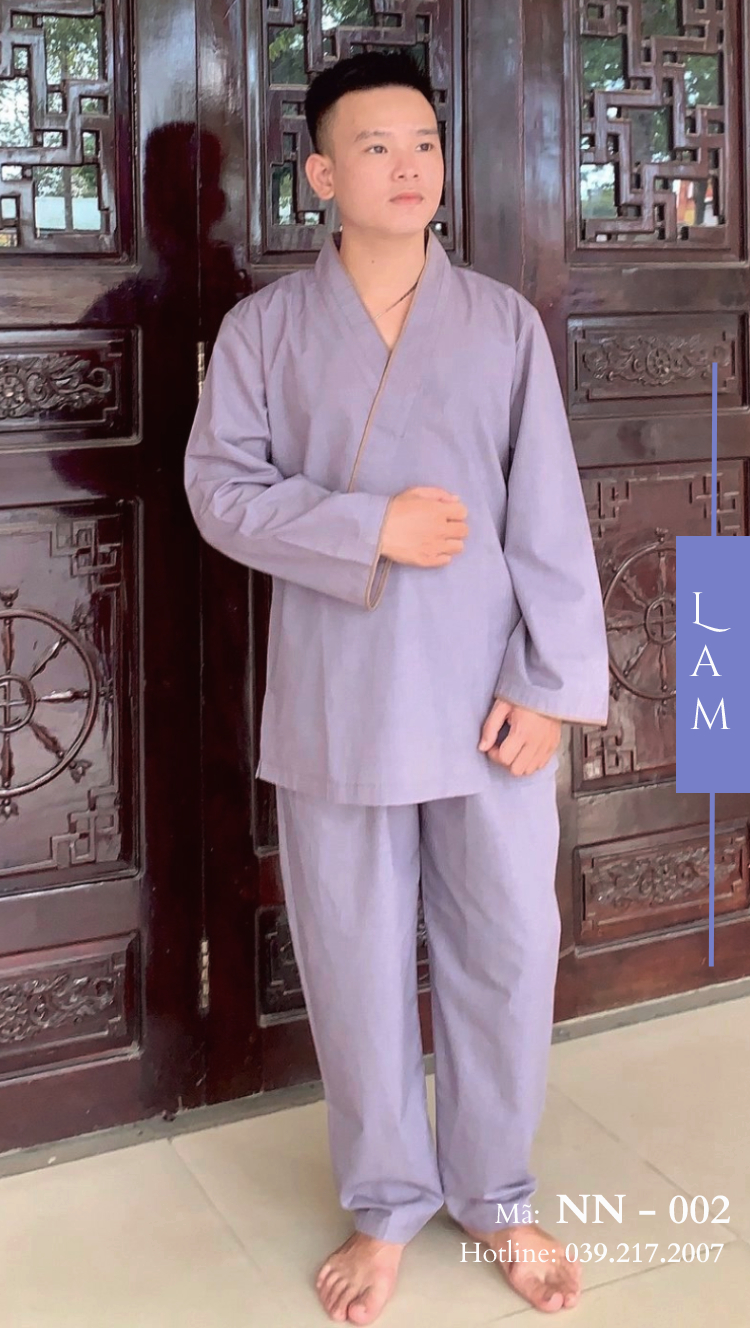 Đồ lam đi chùa thời trang