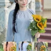 vạt hò linen Ấn Độ