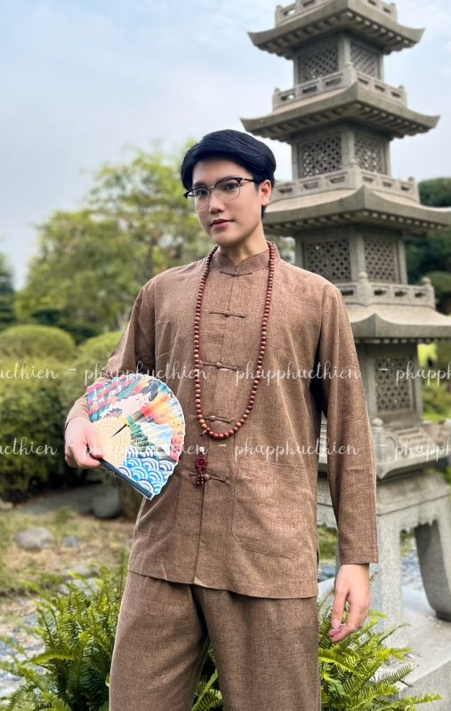 Pháp Phục La Hán Màu Nâu