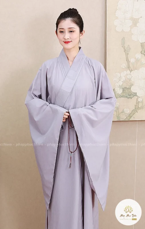 Áo tràng Đài Loan Màu Lam