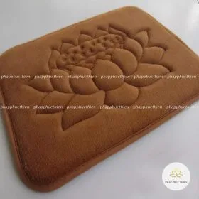 Pháp Phục Thảm hoa sen   màu Bò