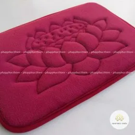 Pháp Phục Thảm hoa sen   màu Đỏ