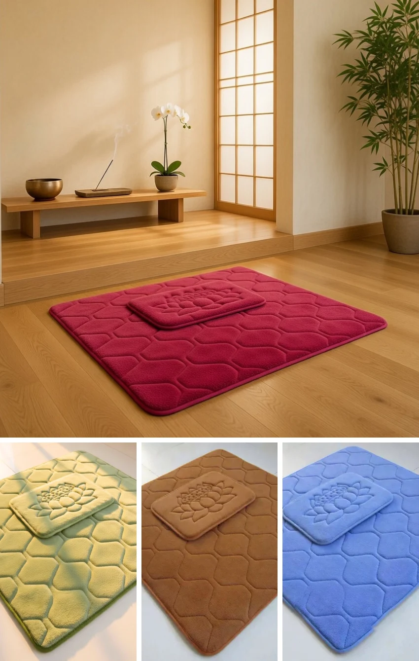 thảm ngồi thiền vuông