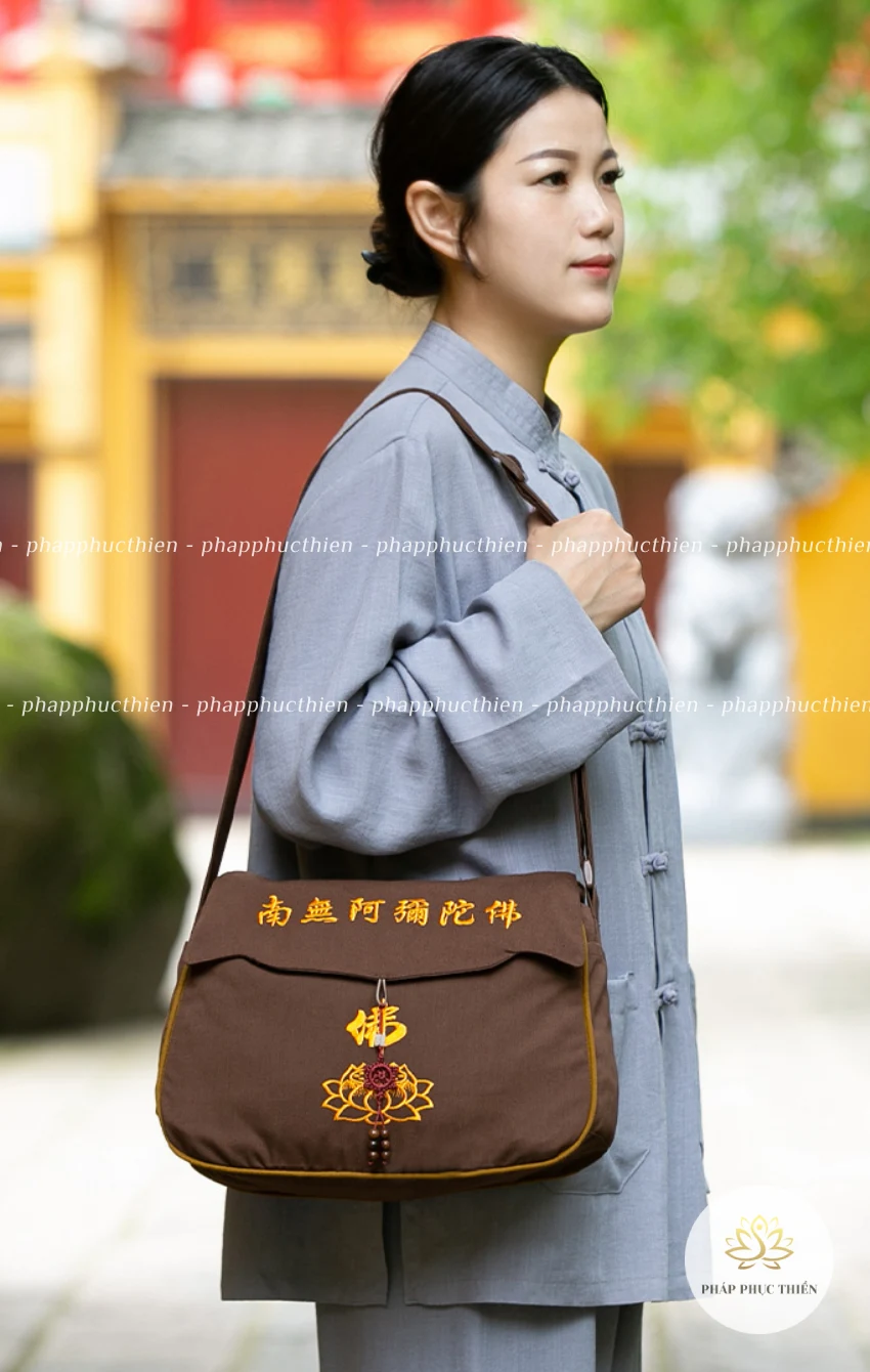 Túi đi chùa cao cấp nữ