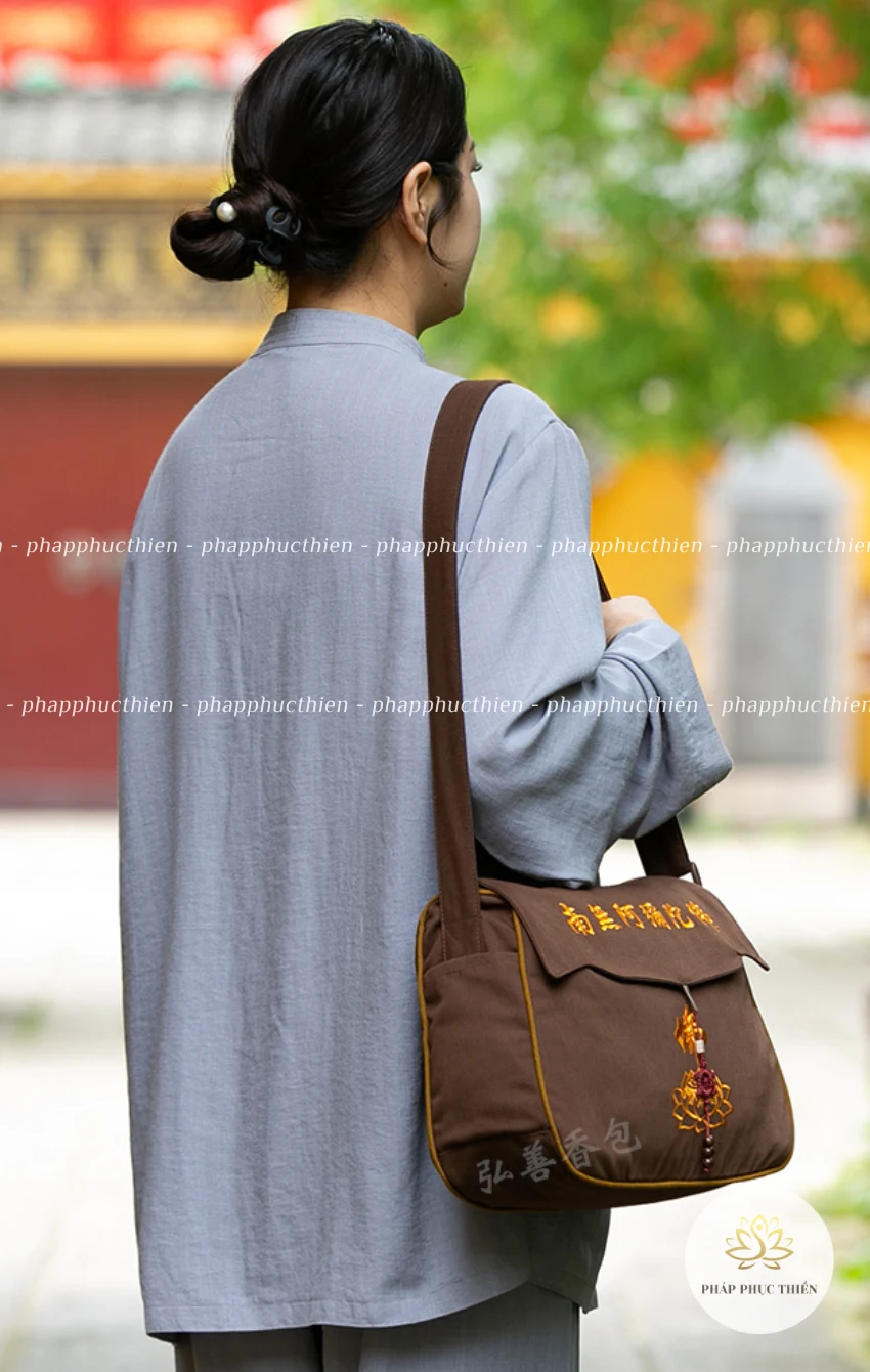 Túi đi chùa cao cấp nữ