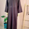 Áo tràng nâu vài Silk Đài Loan Cao Cấp