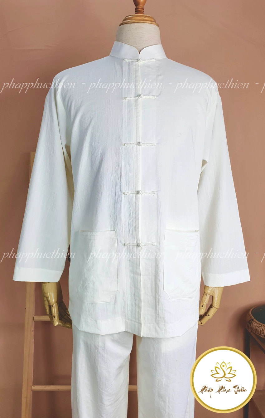 Pháp phục nam màu trắng