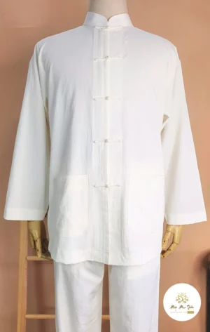 Pháp phục nam màu trắng