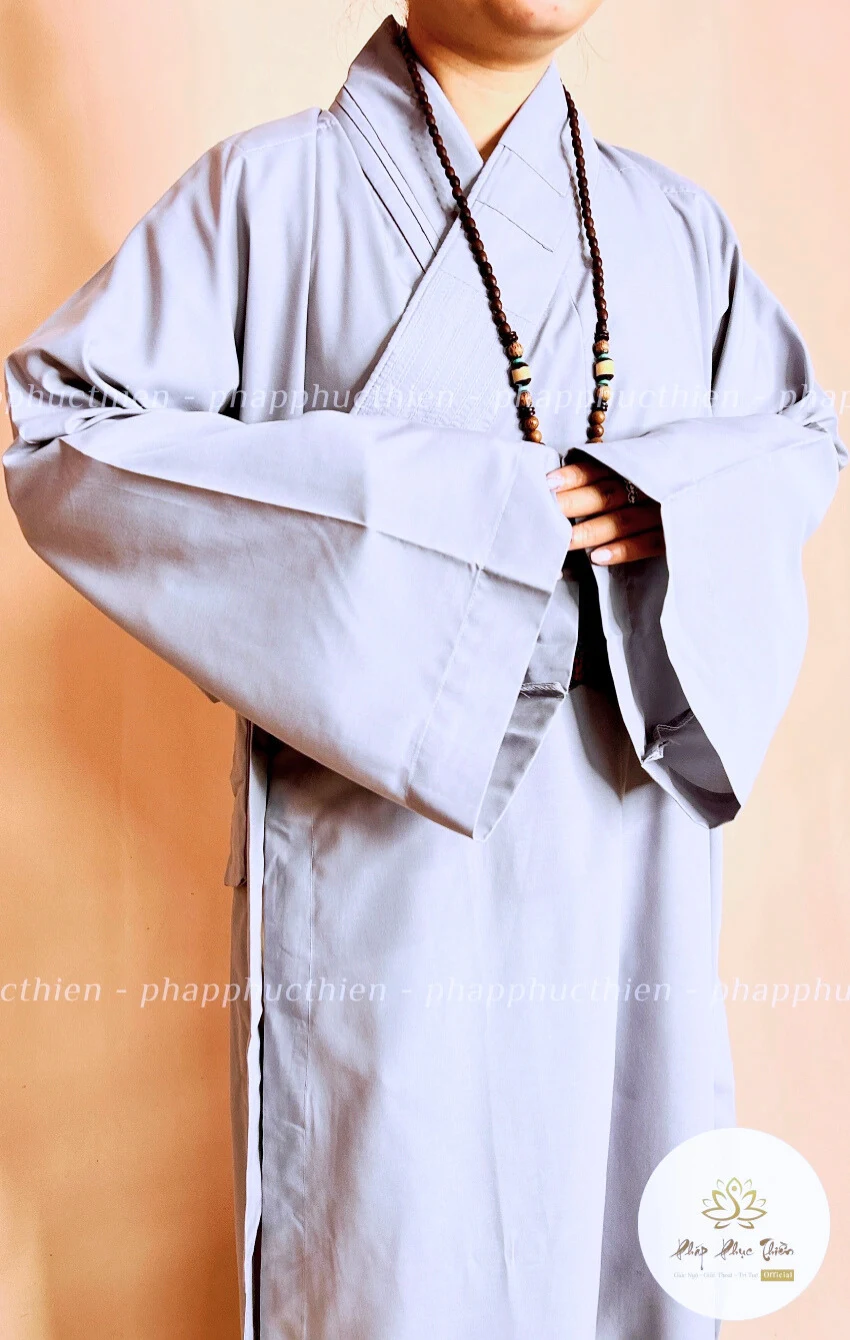 Áo Tràng Đài Loan Nam/Nữ, Vải Kate Loại I