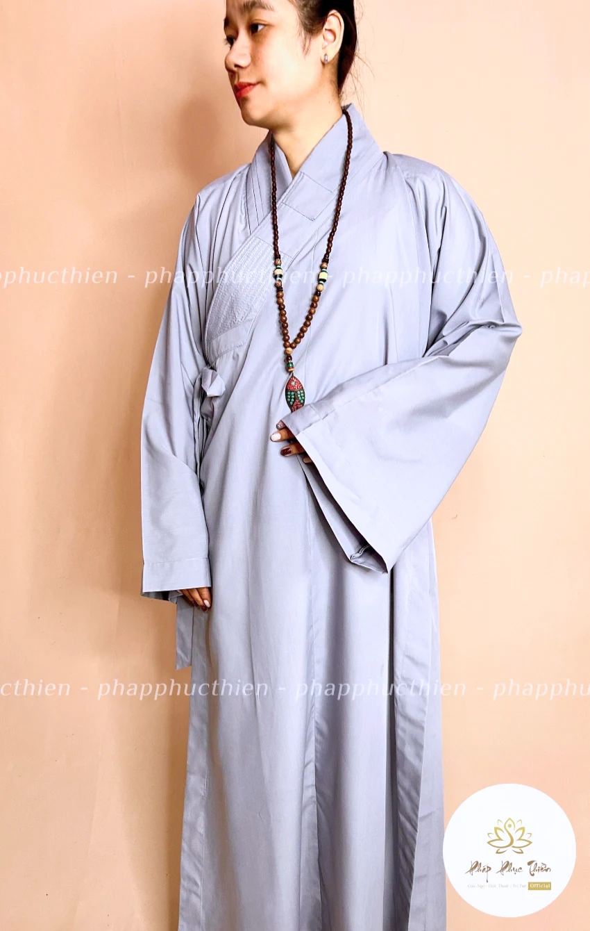Áo Tràng Đài Loan Nam/Nữ, Vải Kate Loại I