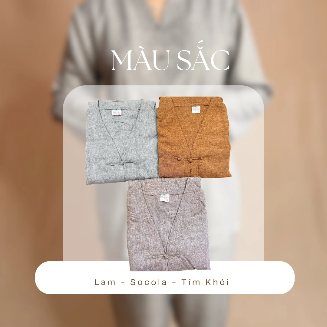 Màu sắc cho mẫu đồ lam cho người lớn tuổi