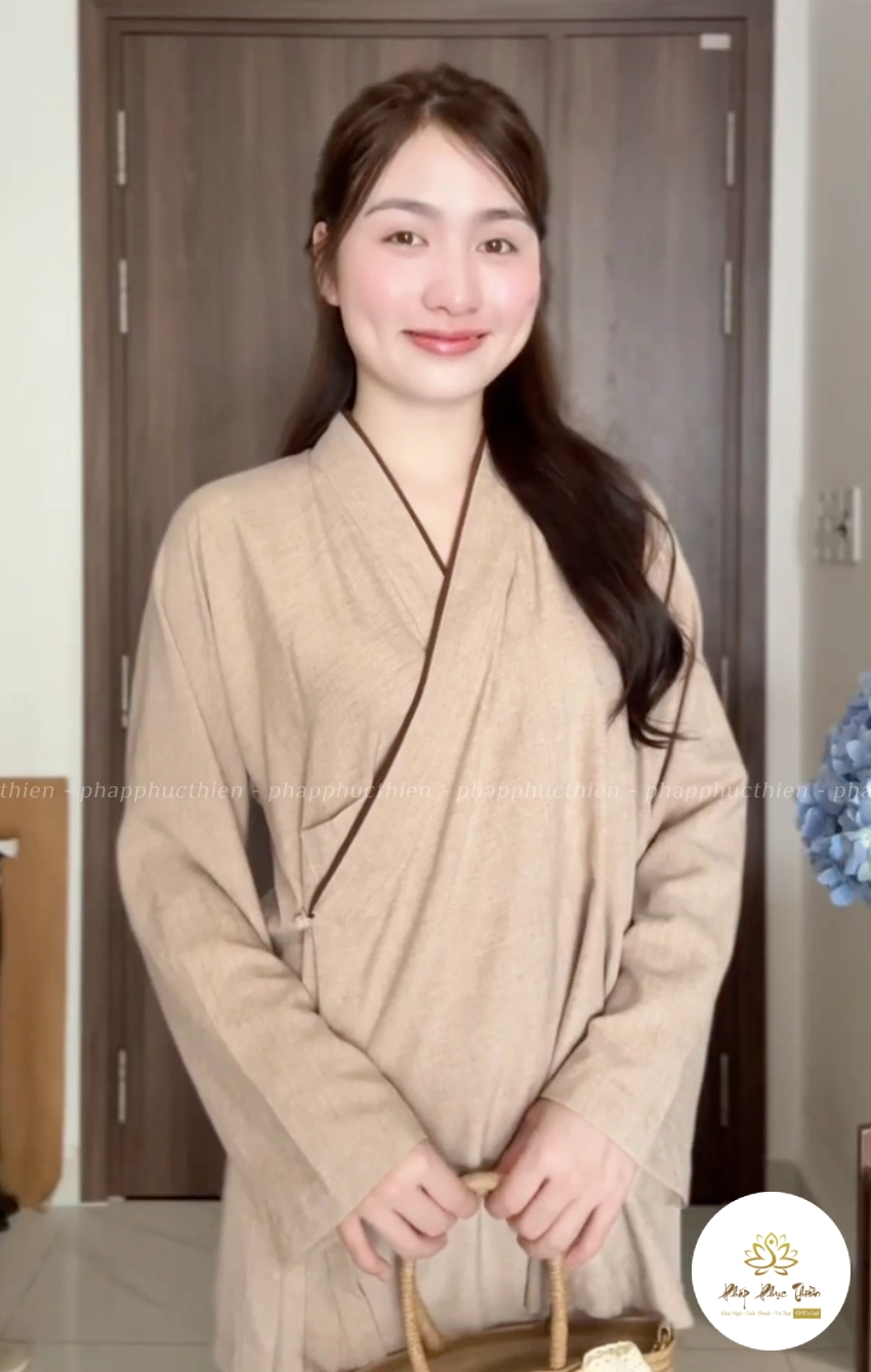 Đồ lam nữ cao cấp vải linen Ấn Độ