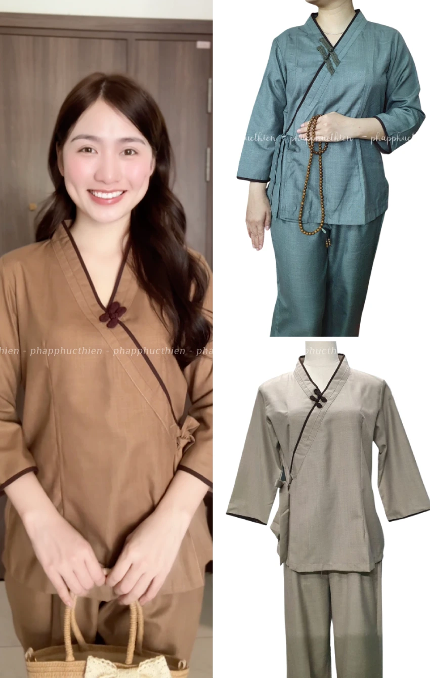 do-lam-nu-di-chua đồ lam nữ đi chùa