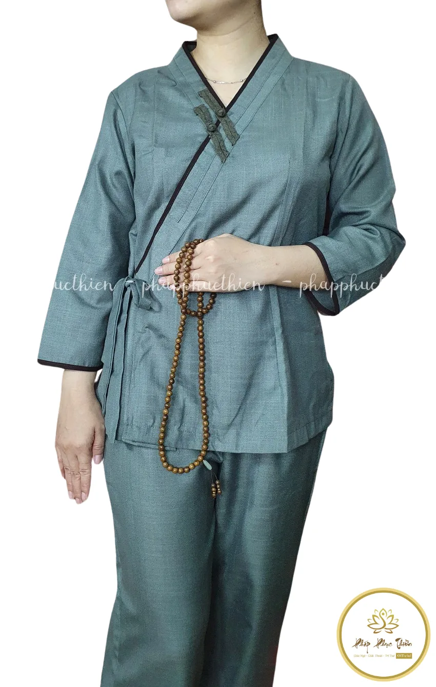 phap-phuc-nu-cao-cap-mau-xanh-da Pháp Phục Nhật Nữ Cao Cấp màu Xanh Đá