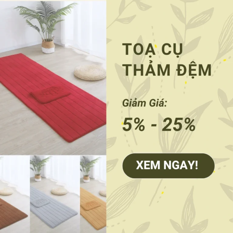Tọa Cụ - Đệm Thảm Ngồi Thiền