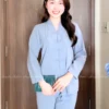 đồ lam truyền thống La Hán Nữ 3 màu