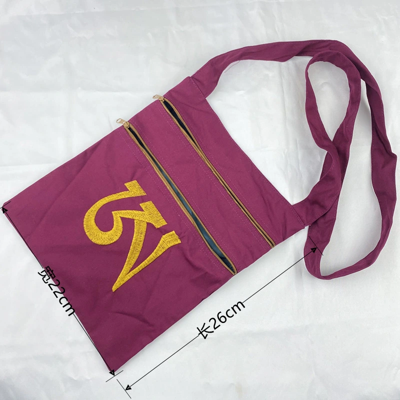 Túi đi chùa mini màu đỏ