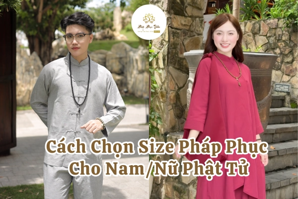 Cách chọn Size - Pháp Phục Thiền Cách chọn Size