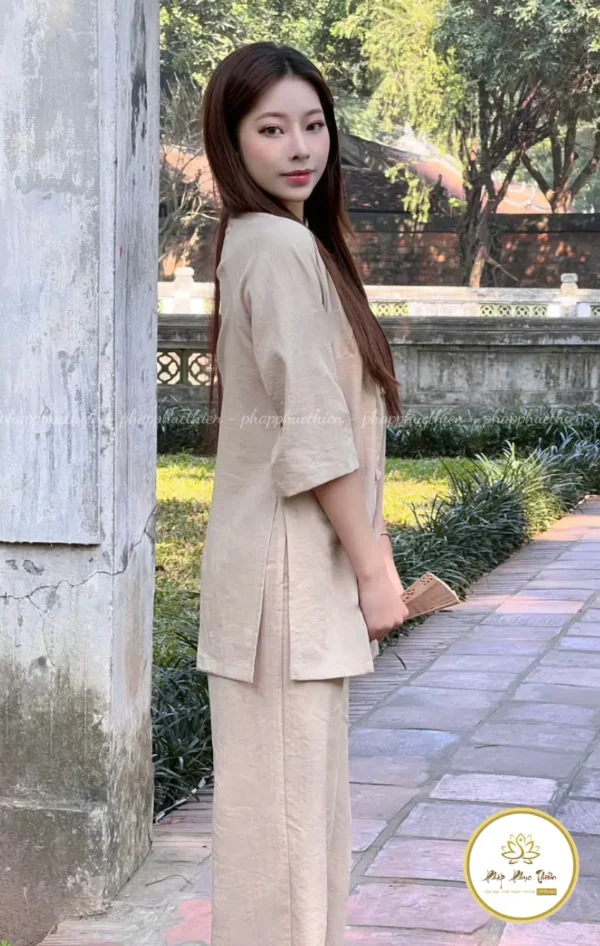 Pháp Phục La Hán Màu Kem
