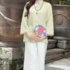 Pháp Phục Thanh Lưu Màu Xanh Cốm