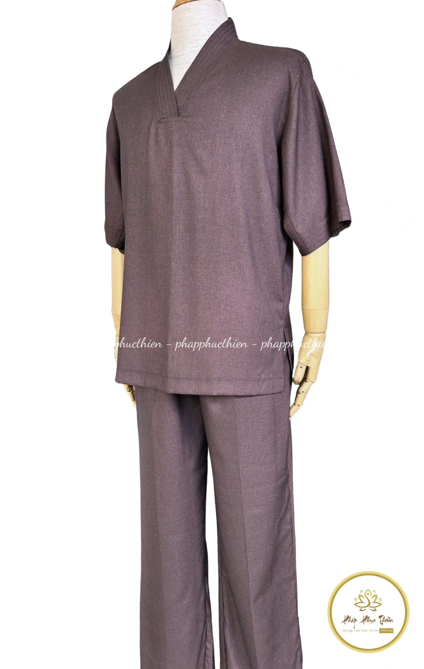 Pháp Phục Kiểu Nhật Màu Nâu