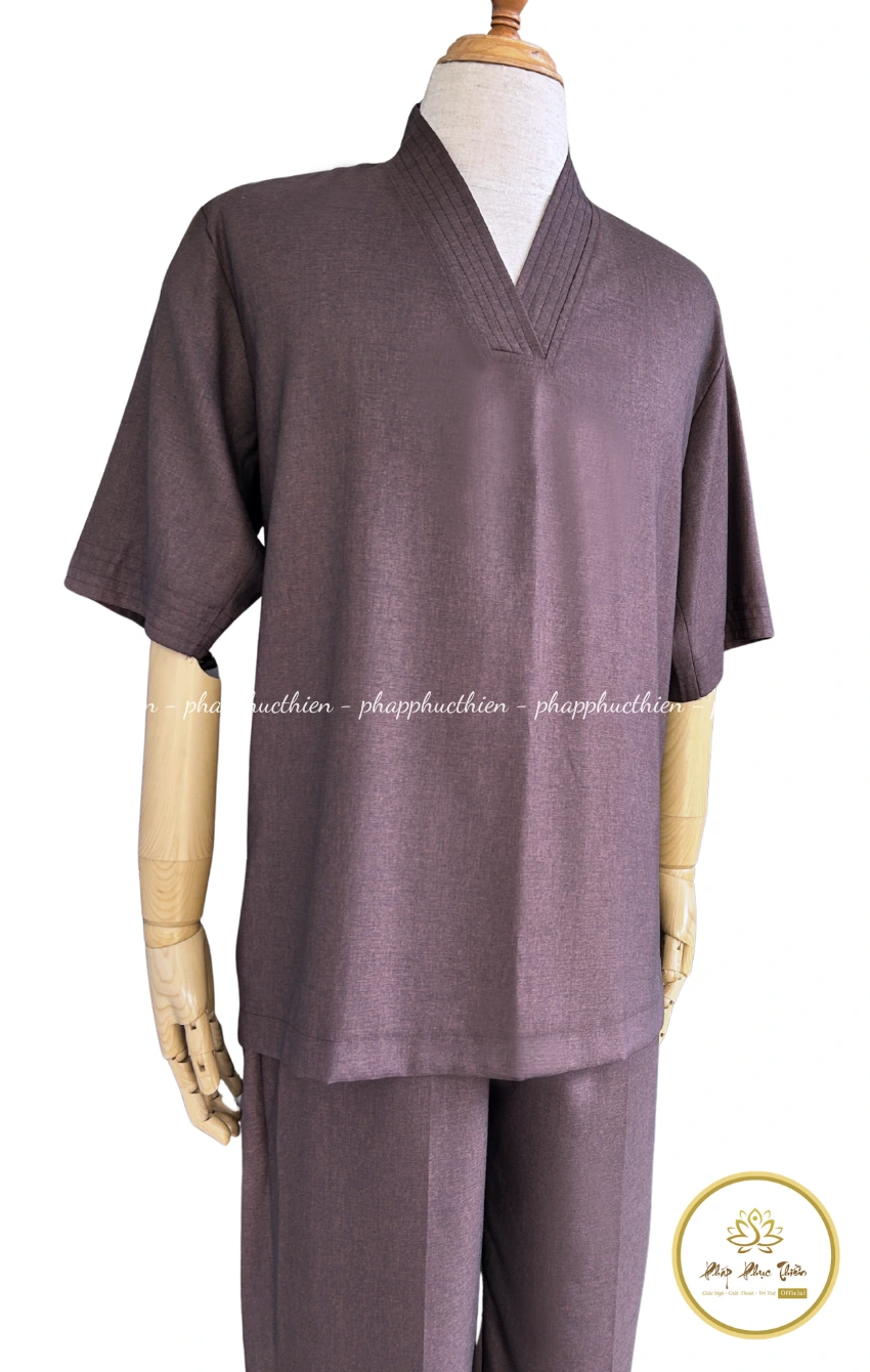 Pháp Phục Kiểu Nhật Màu Nâu