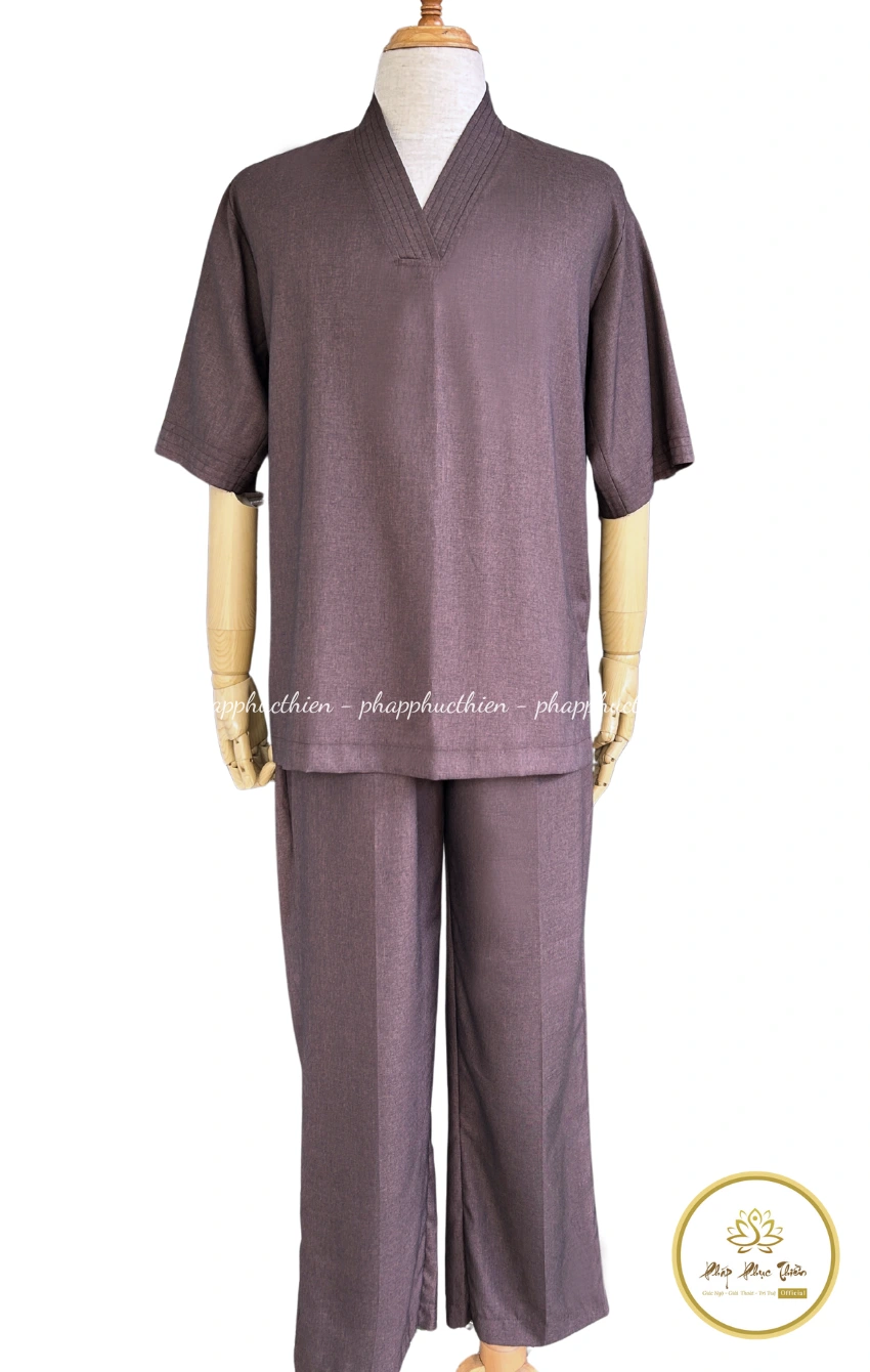 Pháp Phục Kiểu Nhật Màu Nâu