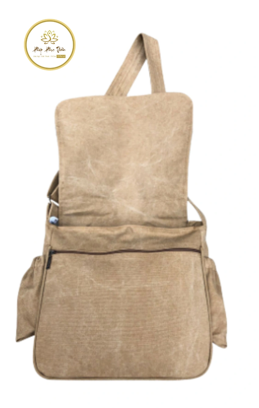 Tui-di-chua-cao-cap 17 Túi Đeo Chéo Đi Chùa Màu Kem