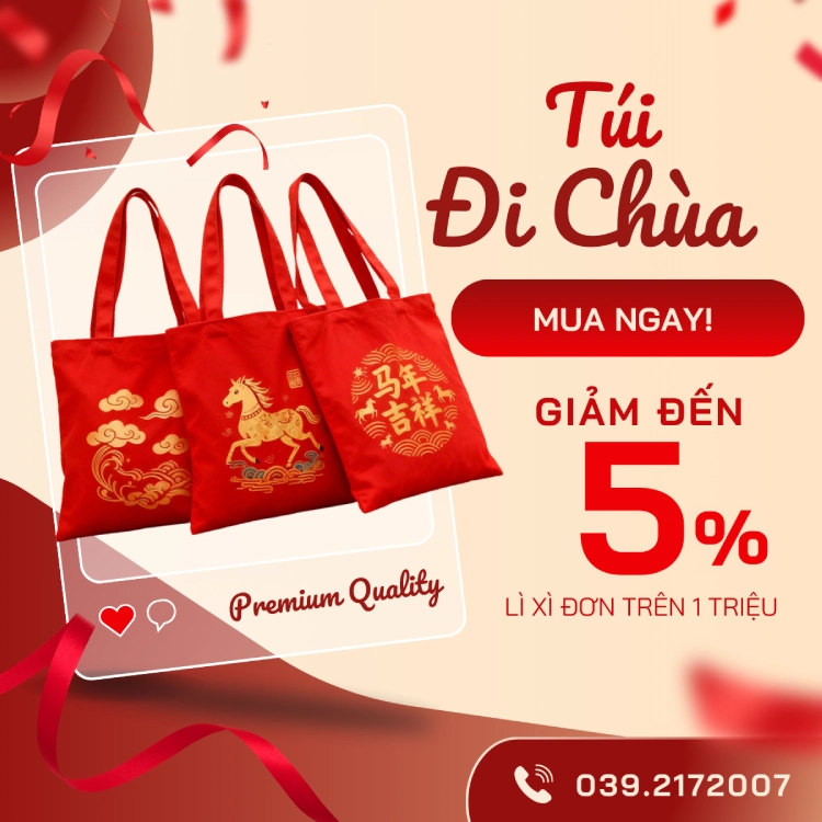 Túi Xách Đi Chùa