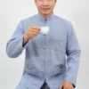 phap-phuc-nam-tay-dai pháp phục nam tay dài màu lam