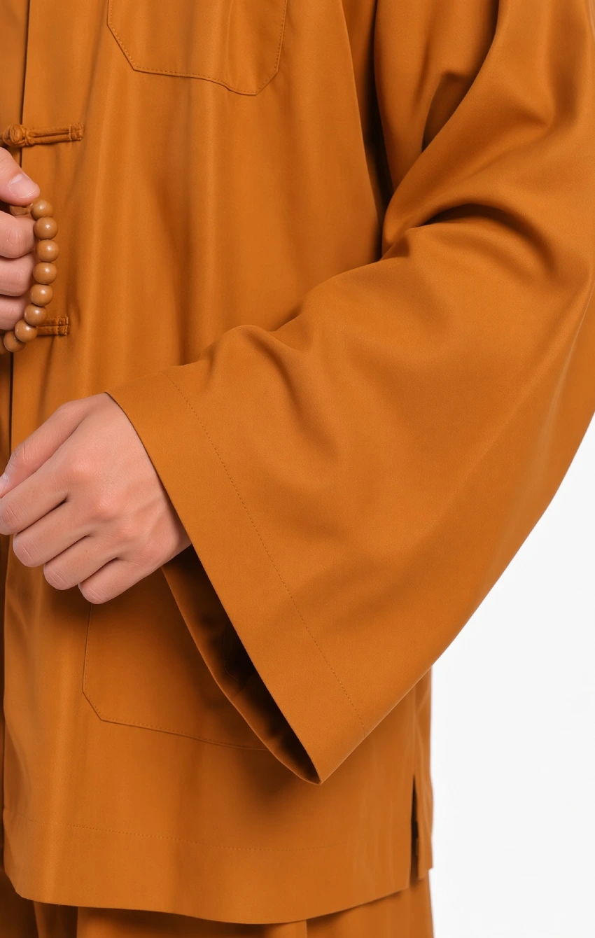 phap-phuc-tang-ni-la-han-4 - Pháp Phục Thiền Pháp Phục Tay Áo Rộng Rãi Thoải Mái